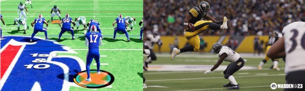 Madden 24 News: Madden 24 and Madden 23 Gameplay