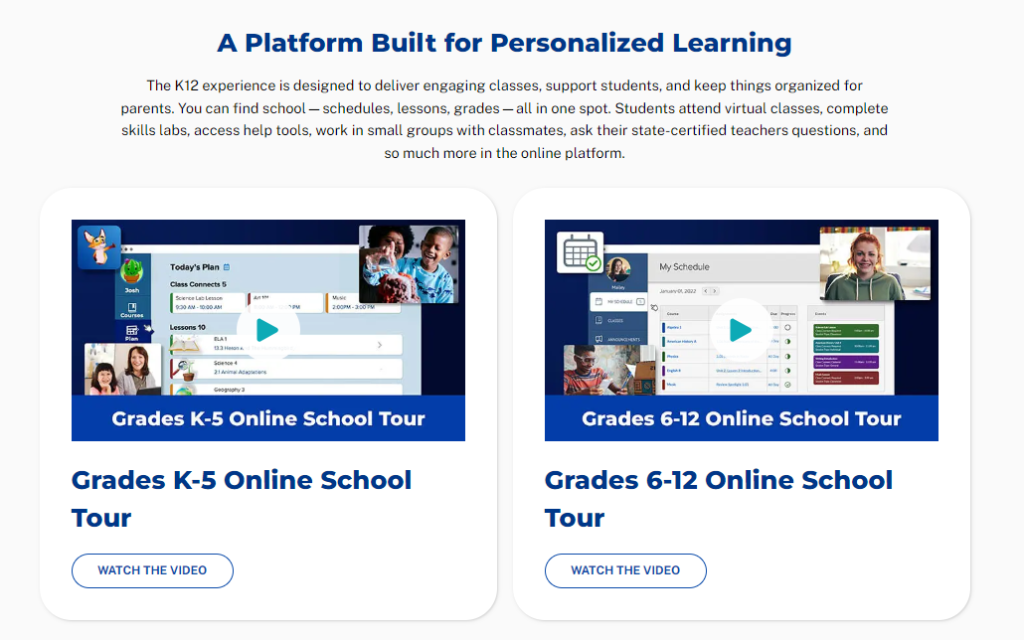 K12 Total Review: Personalized learning