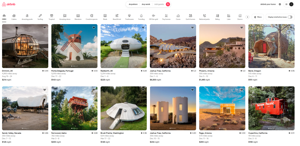 Best Travel Booking Websites: Airbnb