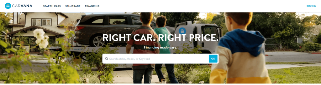 Buy Used Cars Online: Carvana