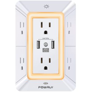 Multi Plug Outlet Surge Protector