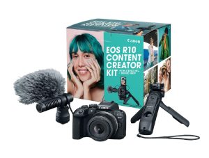 Canon EOS R10 Content Creator Kit - Mirrorless Vlogging Camera